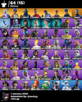 64 SKINS WITH GALAXY